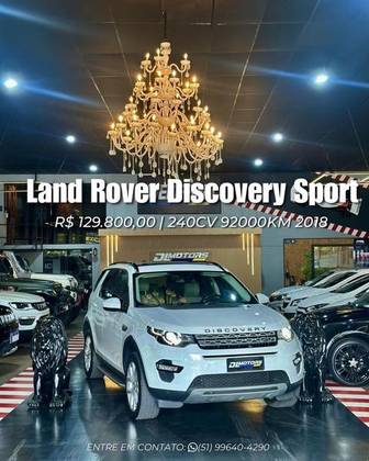 LAND ROVER DISCOVERY 3.0 V6 SI6 SUPERCHARGER GASOLINA HSE 4WD AUTOMÁTICO LAND ROVER DISCOVERY 3.0 V6 SI6 SUPERCHARGER GASOLINA HSE 4WD AUTOMÁTICO